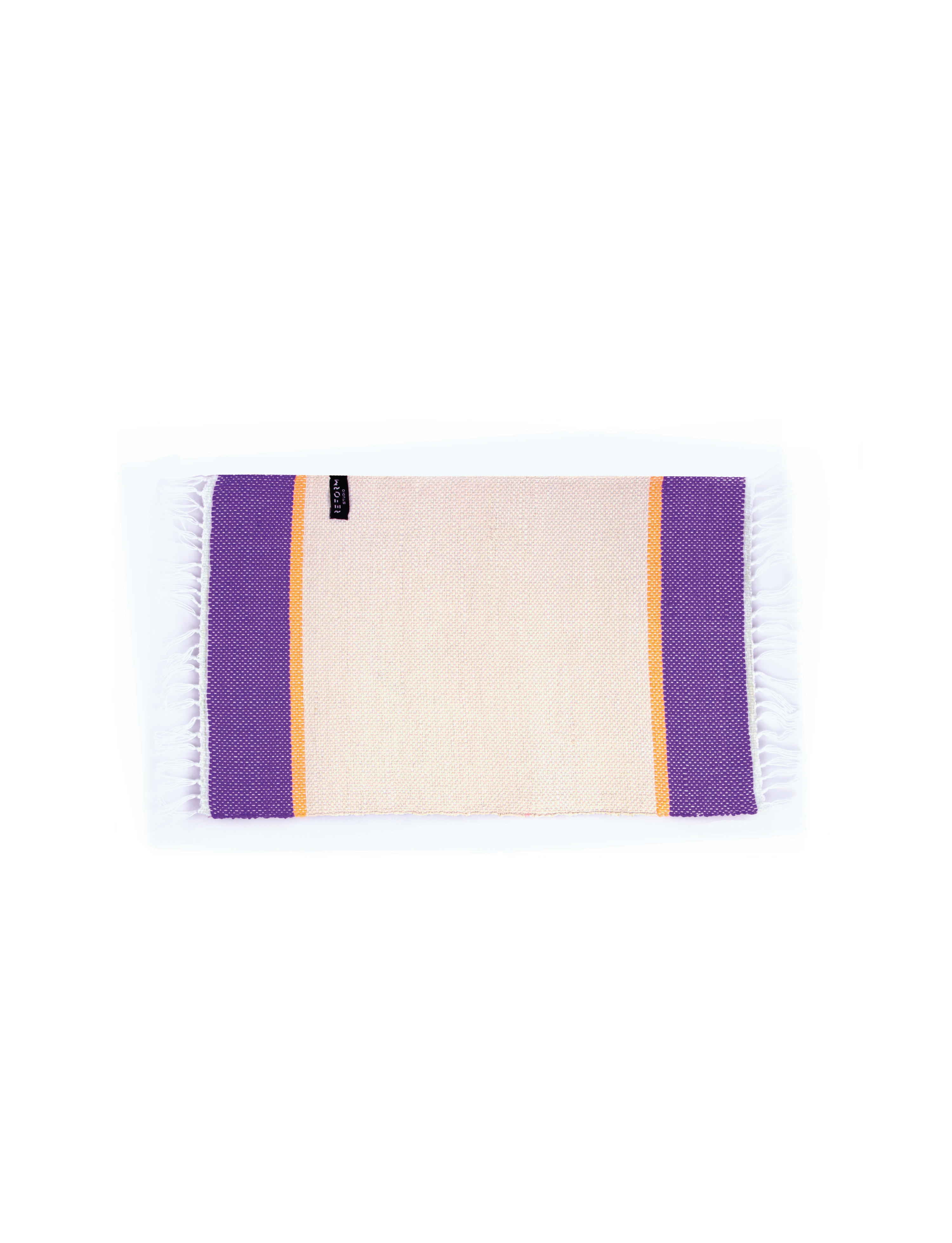 RE PLACEMAT BEIGE X PURPLE