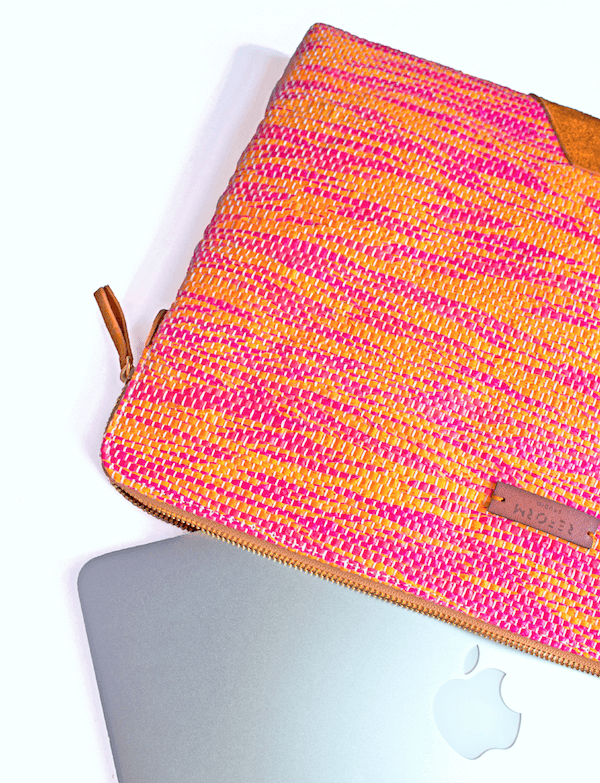 Zebra Pink X Orange 15"