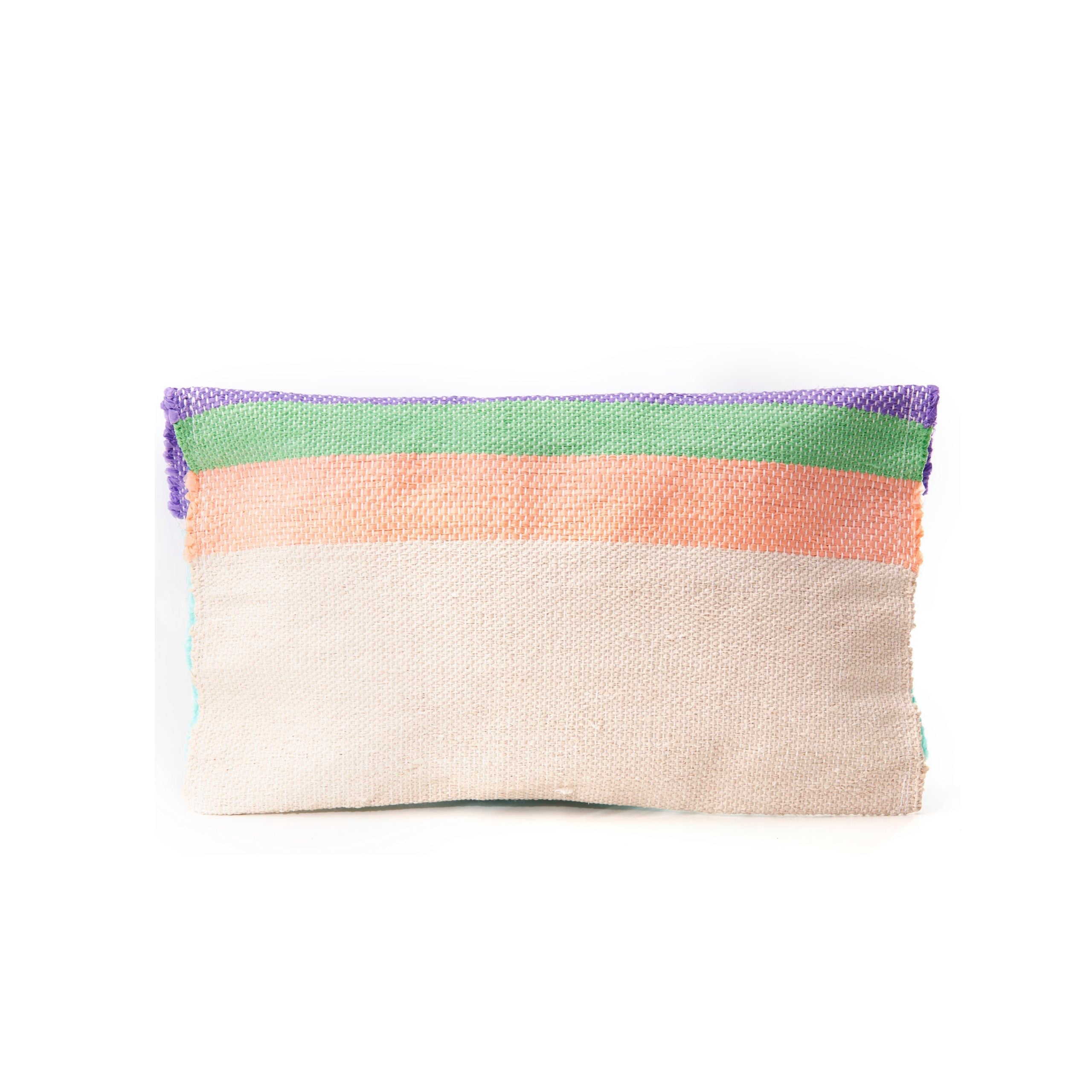 ALOHA FRINGE CLUTCH