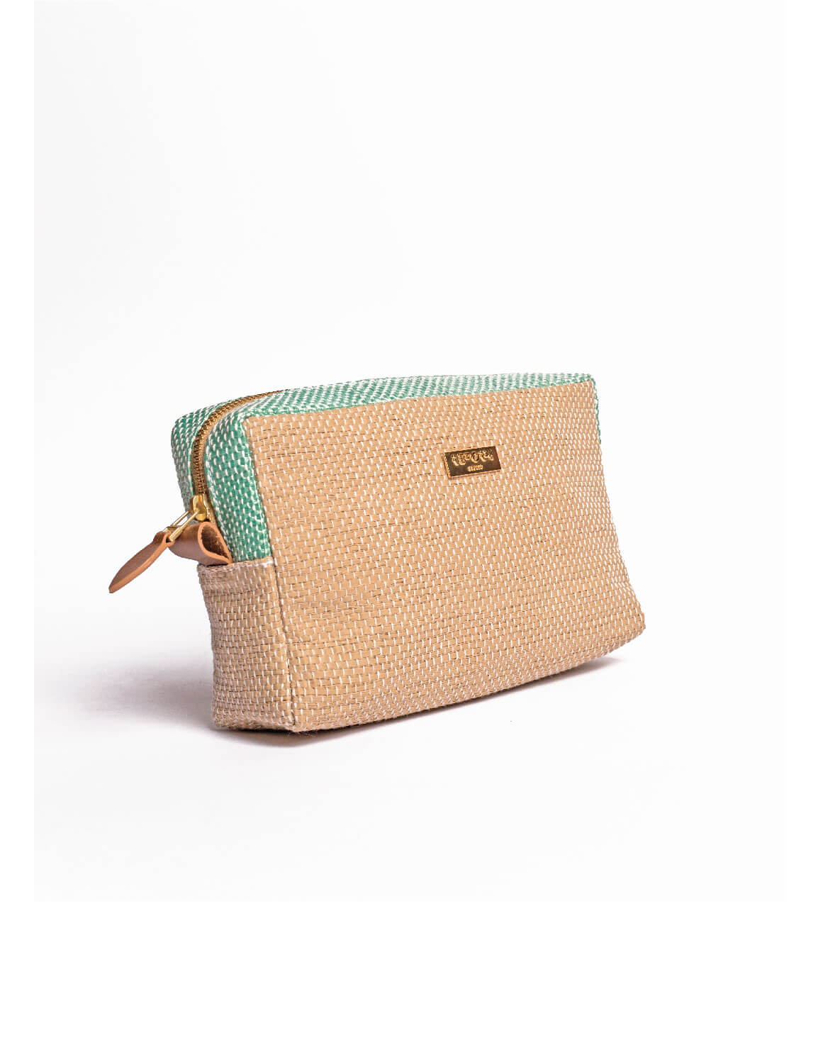 OLIVE X BEIGE MAKEUP CASE